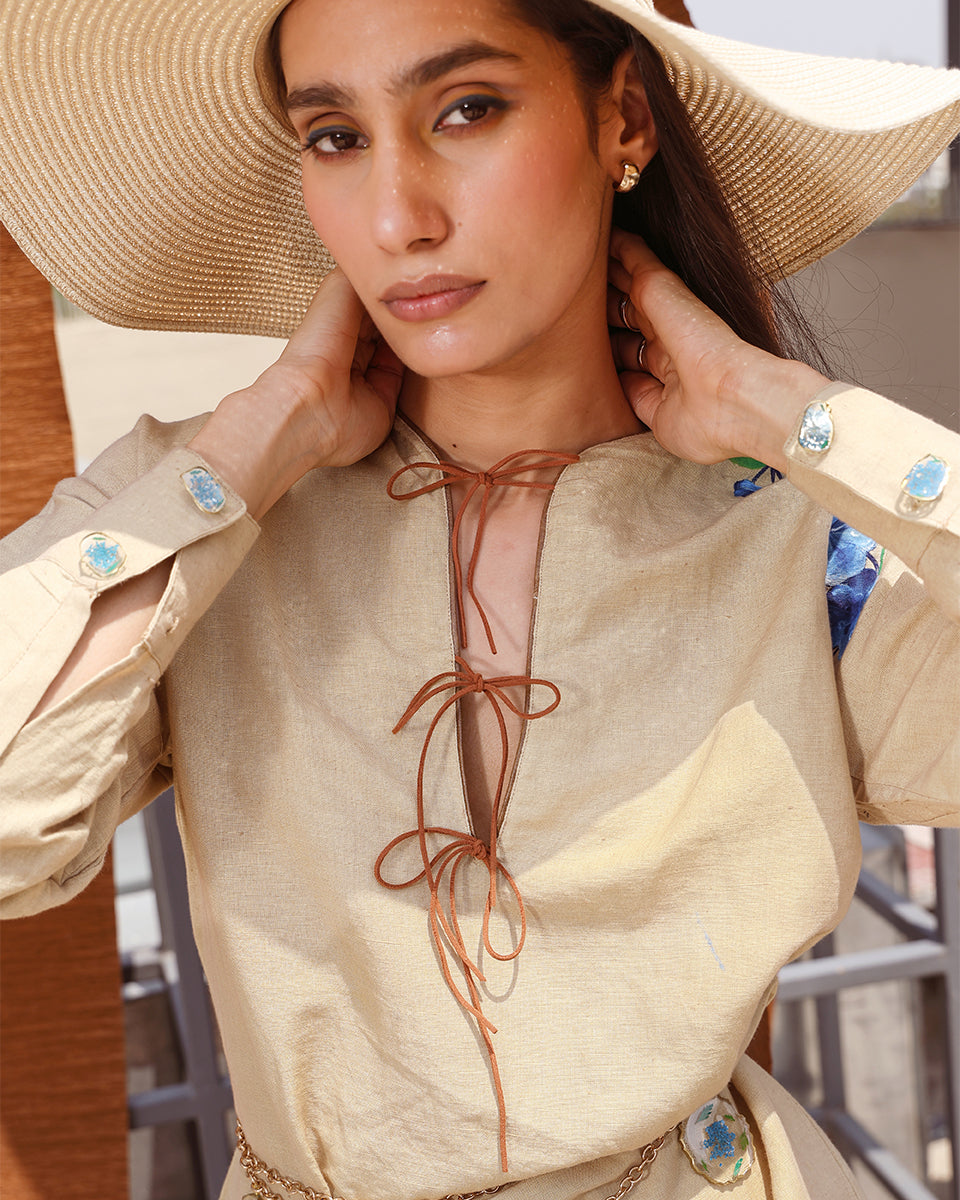 Bohemian breezy blue