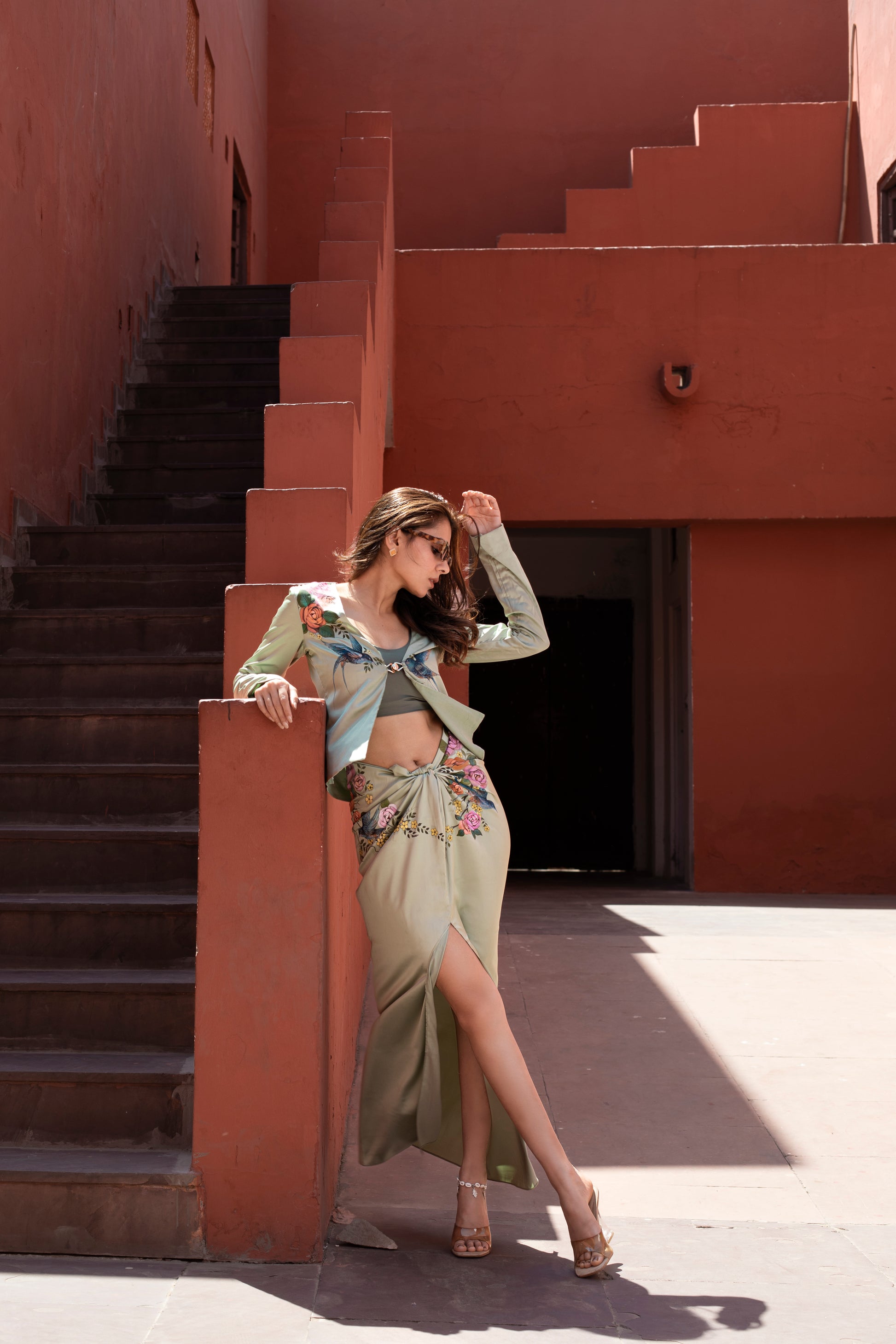 Forresta front slit co-ord set